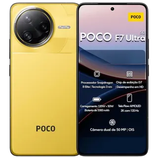 Xiaomi Poco F7 Ultra 5G 8 Elite AMOLED 2K 120Hz 5300mAh | Rei do