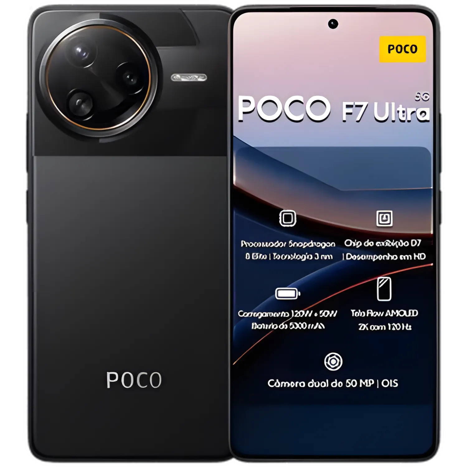 Xiaomi Poco F7 Ultra 5G 8 Elite AMOLED 2K 120Hz 5300mAh | Rei do