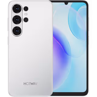 HOTWAV A26 Ultra Branco - traseira e frente