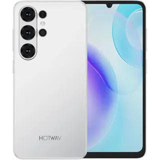 HOTWAV A26 Ultra Branco - traseira e frente