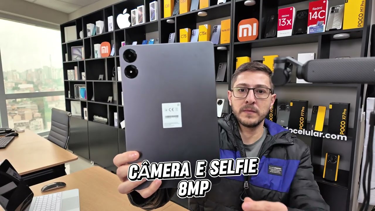 Unboxing Poco Pad da Xiaomi - Tablet com Snapdragon 7s Gen 2 e Bateria de 10000mAh