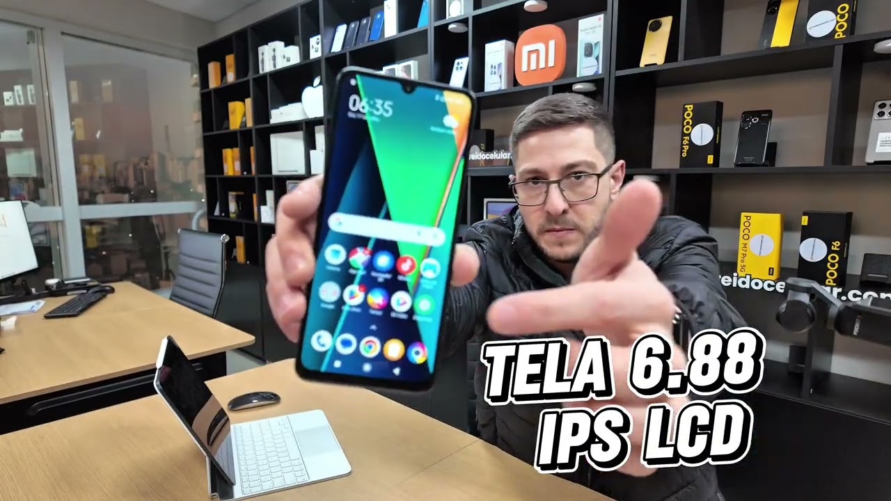Unboxing Xiaomi Poco C75 - Design Imponente e Tela Gigante de 120Hz!