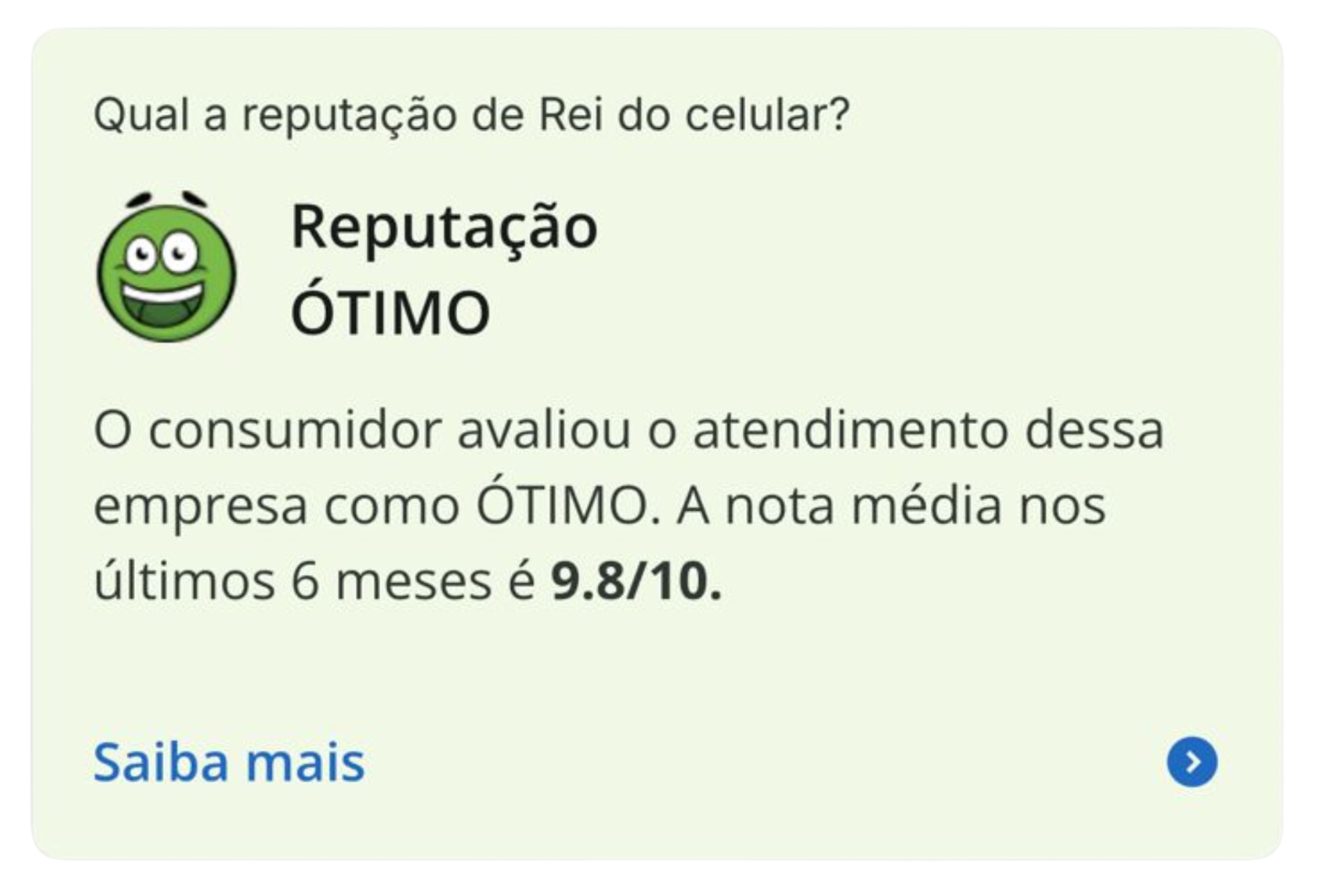 A rei do celular é confiavel ?