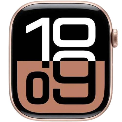 AppleWatch 10 Aluminio Ouro Rosa