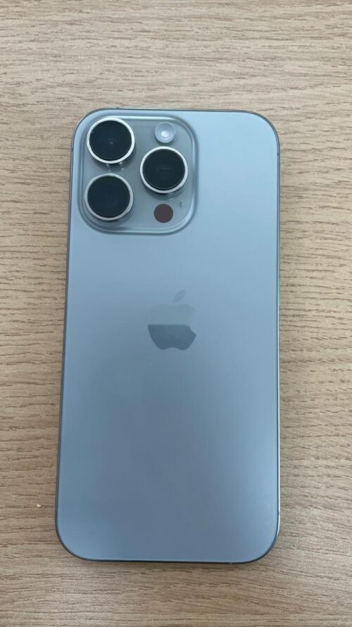 Iphone 16 Pro 128GB Cinza Seminovo Garantia Apple 27/02/2026 Bateria 98% - Imagem 1