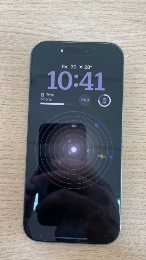 Iphone 16 Pro 128GB Cinza Seminovo Garantia Apple 27/02/2026 Bateria 98% - Imagem 2